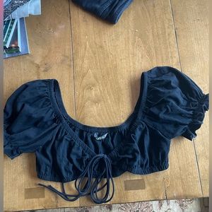 Shien puff sleeve top